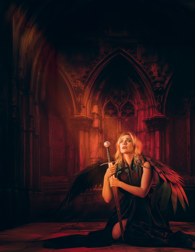 Dark fantasy portrait by Fantasy Photo MI