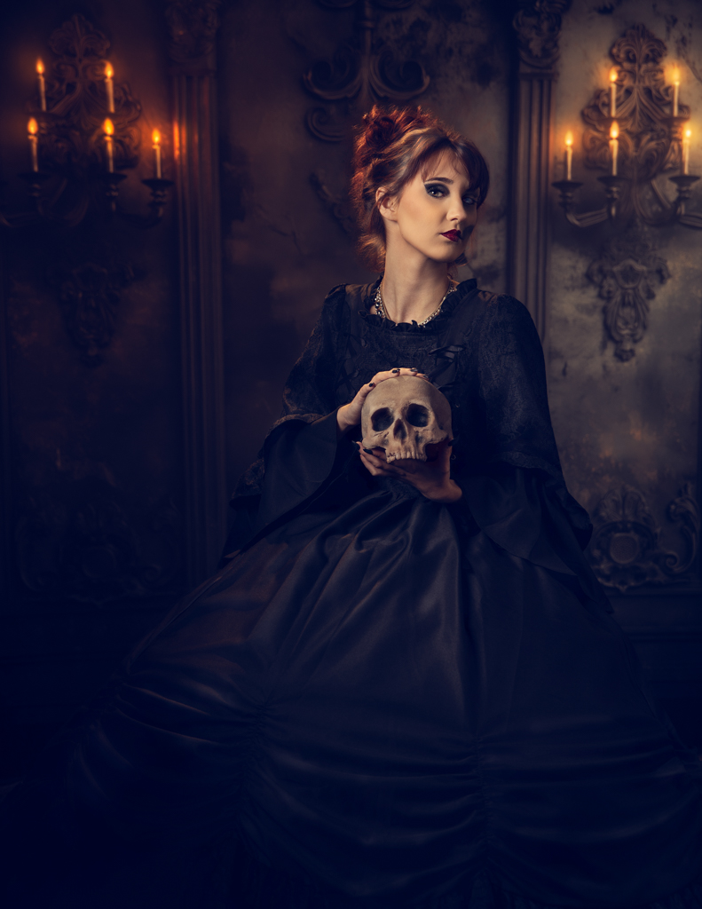 Cosplay fantasy portrait